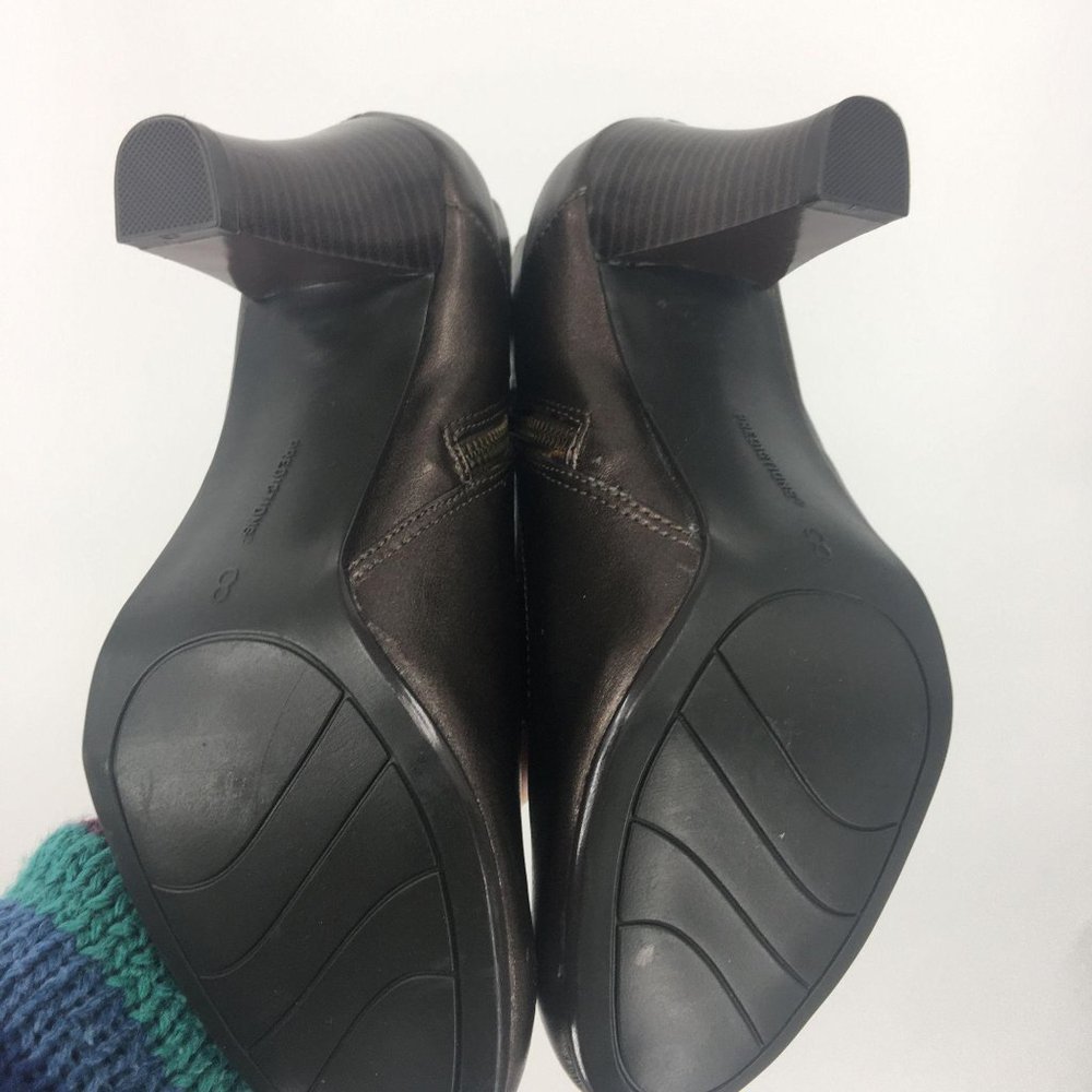 Predictions Bronze Steampunk Ankle Boot - Picture 9 of 11